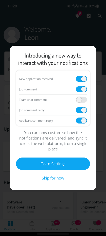 Just Hire Mobile App gallery 4