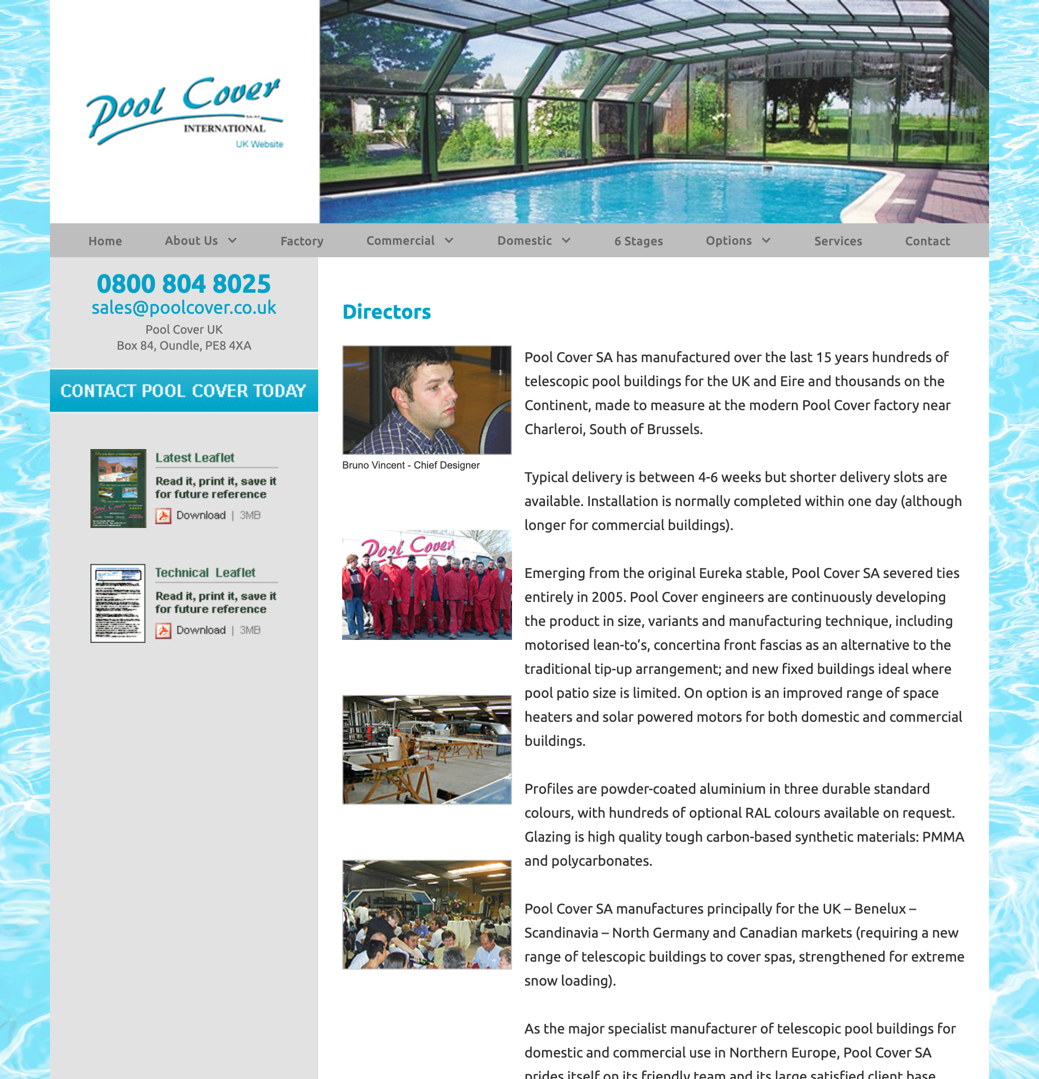 Pool Cover Corporate Website gallery 3